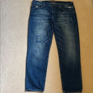 Joe's Jeans Classic Blue Denim easy crop jeans